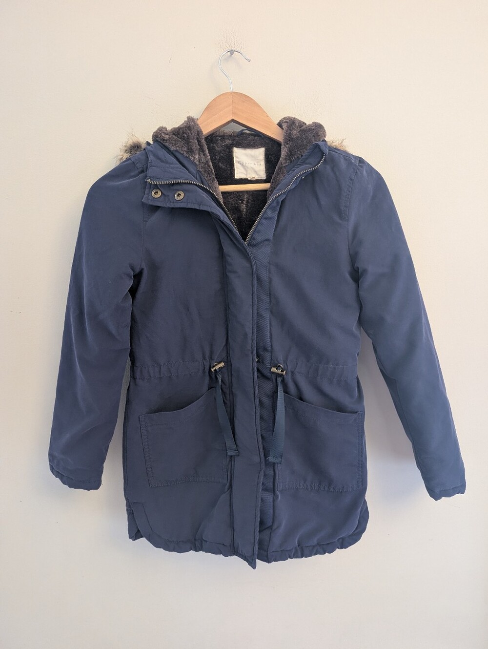 Copper Key Girls Fur Lined Winter Coat Size 10/12